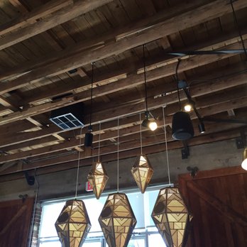Cafe Smitten - Lanterns made by the owner's family member - Coffee & Tea Near Me - Bakersfield, California