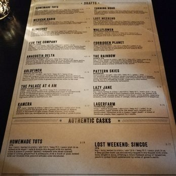 Bluejacket - Bluejacket Menu - Breweries Near Me - Washington, DC, District of Columbia