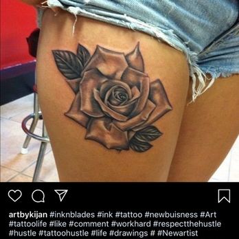 Crimson Heart Studio - This was the flower I chose that was on his wall, my roses looks NOTHING like this!! - Piercing Near Me - Federal Way, Washington Crimson Heart Studio - This was the flower I chose that was on his wall, my roses looks NOTHING like this!! - Piercing Near Me - Federal Way, Washington