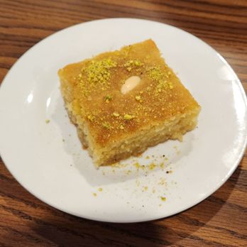 DoughLicious Restaurant & Catering - Mammoura, Lebanese dessert. - Mediterranean Near Me - Murrieta, California DoughLicious Restaurant & Catering - Mammoura, Lebanese dessert. - Mediterranean Near Me - Murrieta, California