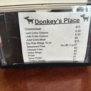 Donkey's Place - Cheesesteaks Near Me - Camden, New Jersey