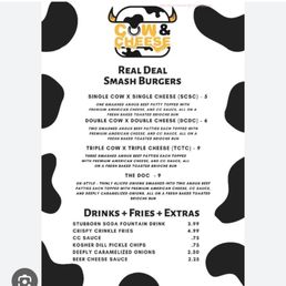 The concise menu