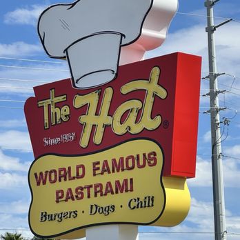 The Hat - The sign - Burgers Near Me - Las Vegas, Nevada The Hat - The sign - Burgers Near Me - Las Vegas, Nevada