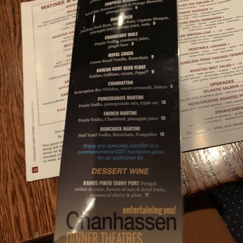 Chanhassen Dinner Theatres - Menu - Dinner Theater Near Me - Chanhassen, Minnesota Chanhassen Dinner Theatres - Menu - Dinner Theater Near Me - Chanhassen, Minnesota