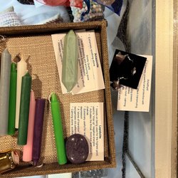 The Universal Connection Store - Some candles and crystals