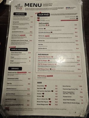 Menu photo 8 All About Pho Cerritos, CA