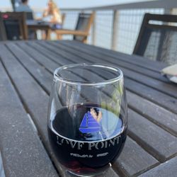 Love Point Vineyards and Winery - The Sangiovese was delightful.