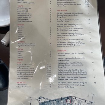 Joe's On Higgins - Drinking list - Pizza Near Me - Chicago, Illinois Joe's On Higgins - Drinking list - Pizza Near Me - Chicago, Illinois