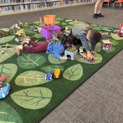 Garden Grove - Tibor Rubin Library - They occasionally have TOY TAKEOVER events. Love it