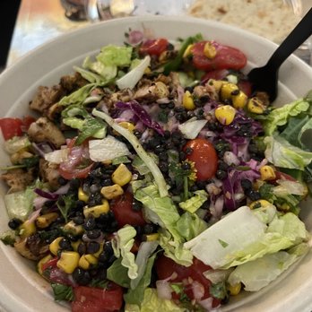 CAVA - Greens and lentil bowl, double chicken - Salad Near Me - Los Angeles, California