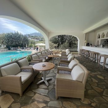 Grand Hotel Aminta - Outdoor Bar Area - Hotels Near Me - Sorrento, NA