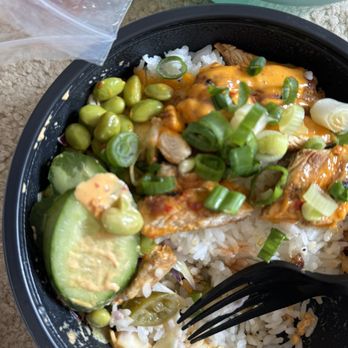 WaBa Grill - Chicken Bowl (white meat) - Asian Fusion Near Me - Hemet, California