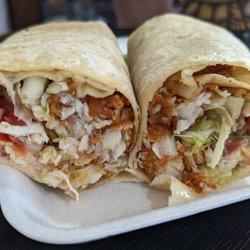 Señor Panchos Mexican Grill - Fish burrito