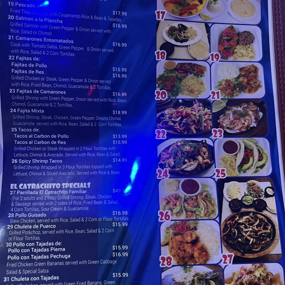 El Catrachito - Menu - Honduran Near Me - Frederick, Maryland