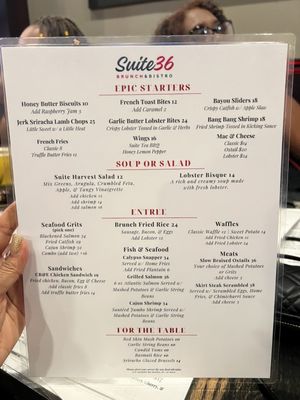 Menu photo 1 Suite 36 Brunch & Bistro Bellerose, NY