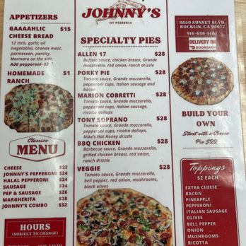 JOHNNY'S NY PIZZERIA - Updated September 2025 - 85 Photos