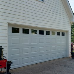 Residential Garage Doors - My new garage door with windows add lots of light.