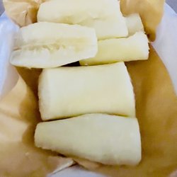 Boiled yucca