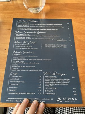 Menu photo 6 Alpina Restaurant Malahat, BC Menu photo 6 Alpina Restaurant Malahat, BC