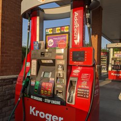 Kroger - Kroger Fuel Center. Pump 1. This gas station has 8 pumps.