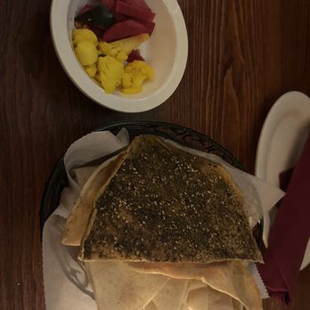 Tanoreen - Starter complimentary breads/labneh - Middle Eastern Near Me - Brooklyn, New York