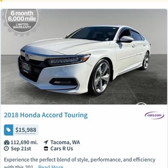 Cars R Us - Car Dealers Near Me - Tacoma, Washington