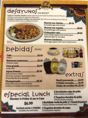 Menu photo 1 Trina's Mexican Food Hermiston, OR Menu photo 1 Trina's Mexican Food Hermiston, OR