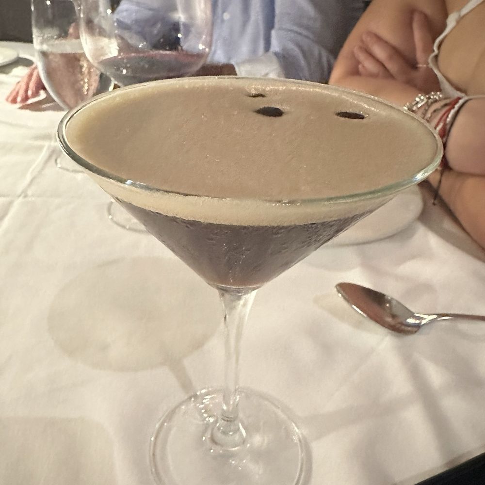 Il Gabbiano - Espresso martini - Italian Near Me - Miami, Florida