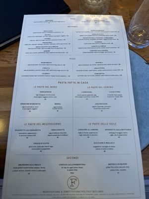 Menu photo 1 Felix Trattoria Los Angeles, CA