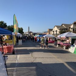 918 Food Festival - Food vendors, performance stage