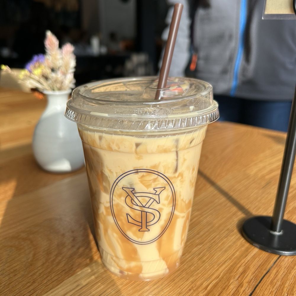 Salt Yard Cafe & Bar - Signature salt yard latte?? - New American Near Me - Portland, Maine Salt Yard Cafe & Bar - Signature salt yard latte?? - New American Near Me - Portland, Maine