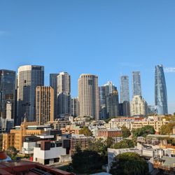 Sydney Harbour - Skyline from our cruise ship