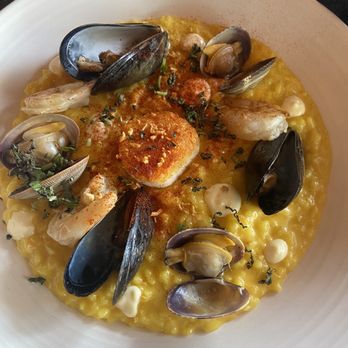 Saint & Second - Rissoto with seafood! Can't remember the name but absolutely delectable! - New American Near Me - Long Beach, California Saint & Second - Rissoto with seafood! Can't remember the name but absolutely delectable! - New American Near Me - Long Beach, California