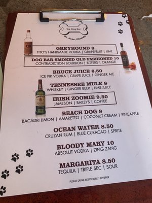Menu photo 3 The Dog Bar St. Petersburg, FL Menu photo 3 The Dog Bar St. Petersburg, FL