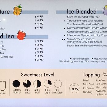 Sharetea - Menu 2 of 2 - Coffee & Tea Near Me - San Diego, California Sharetea - Menu 2 of 2 - Coffee & Tea Near Me - San Diego, California