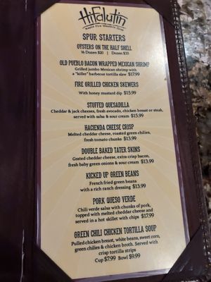 Menu photo 7 HiFalutin Rapid Western Grill Tucson, AZ