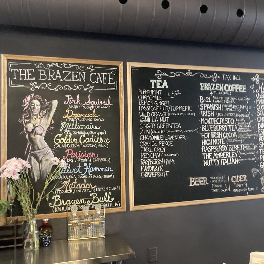 The Brazen Café - Menu Board - Cafes Near Me - St. Catharines, Ontario The Brazen Café - Menu Board - Cafes Near Me - St. Catharines, Ontario