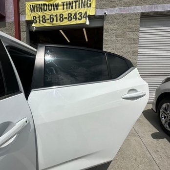 Tint Plus - Rear driver side door - Home Window Tinting Near Me - Santa Clarita, California