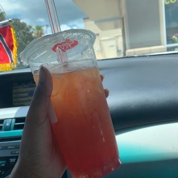 Gotcha Boba - Strawberry fruit tea with strawberry poppers - Coffee & Tea Near Me - League City, Texas Gotcha Boba - Strawberry fruit tea with strawberry poppers - Coffee & Tea Near Me - League City, Texas