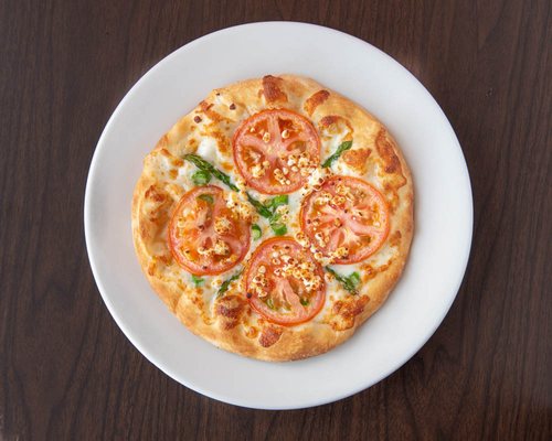 Asparagus Pizza by null