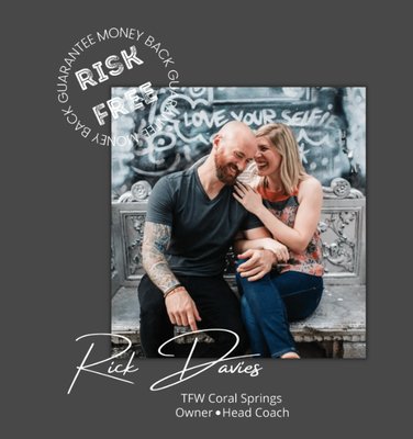 The TFW Guarantee - The TFW Guarantee
Hi! I'm Coach Rick! Just in case you happen to be on the fence about talking with one of our Coach's about joining, let me sweeten the deal to help you hop off on the right side. Cool?
First, talking to a Coach is absolutely free, and there is no obligation to join or purchase. We just want to give you a push in the right direction, even if you don't decide to choose TFW for your journey.
Second, if you do join and follow the program and go all in on your effort, then you still don't see results, I will do two things: I will give you a full refund and I will commit to working for you for FREE until you do see results!
That is how dedicated I am to serving people and saving lives! So what are you waiting for? You really have nothing to lose! The TFW Guarantee - The TFW Guarantee
Hi! I'm Coach Rick! Just in case you happen to be on the fence about talking with one of our Coach's about joining, let me sweeten the deal to help you hop off on the right side. Cool?
First, talking to a Coach is absolutely free, and there is no obligation to join or purchase. We just want to give you a push in the right direction, even if you don't decide to choose TFW for your journey.
Second, if you do join and follow the program and go all in on your effort, then you still don't see results, I will do two things: I will give you a full refund and I will commit to working for you for FREE until you do see results!
That is how dedicated I am to serving people and saving lives! So what are you waiting for? You really have nothing to lose!