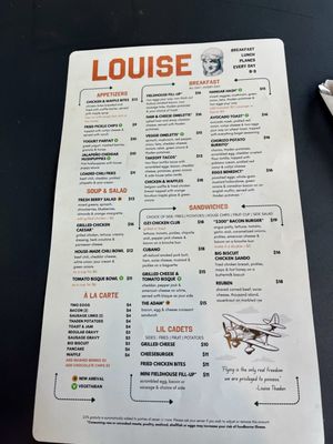 Menu photo 1 Louise Bentonville, AR