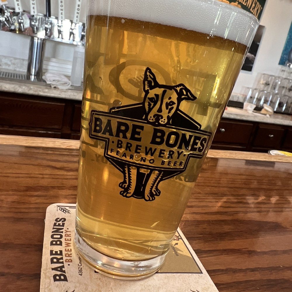 Bare Bones Brewery - Fishing for Fishies Pilsner - Breweries Near Me - Oshkosh, Wisconsin
