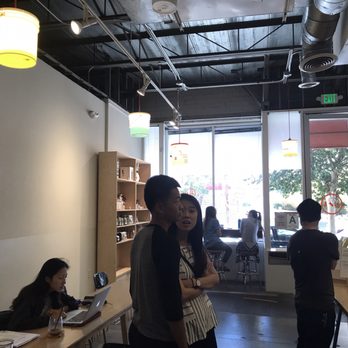 Document Coffee Bar - Their lights are interesting - Coffee & Tea Near Me - Los Angeles, California