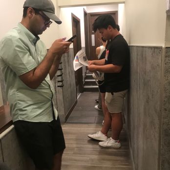 Breka Bakery & Cafe - Line up to washroom - Cafes Near Me - Vancouver, British Columbia