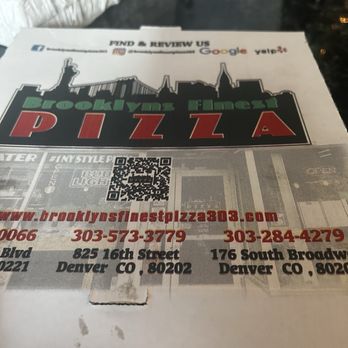 Brooklyn's Finest Pizza - It's a 10 incher - yet the next photo will show that it was incorrect - Pizza Near Me - Denver, Colorado Brooklyn's Finest Pizza - It's a 10 incher - yet the next photo will show that it was incorrect - Pizza Near Me - Denver, Colorado