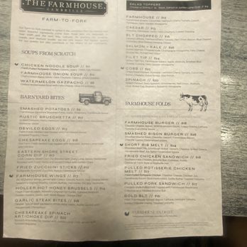 The Farmhouse Gambrills - Menu - Pizza Near Me - Odenton, Maryland The Farmhouse Gambrills - Menu - Pizza Near Me - Odenton, Maryland