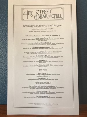 Menu photo 4 4th Street Bar & Grill La Center, WA Menu photo 4 4th Street Bar & Grill La Center, WA