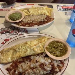 Crazy Otto's Burgermeat Omelette