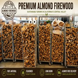 Steve Sims Almond Firewood - Seasoned Almond Firewood for Delivery